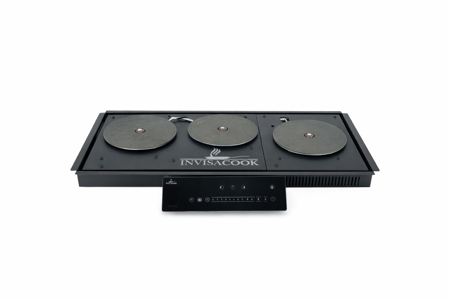 InvisaCook 3-Burner invisible induction cooktop